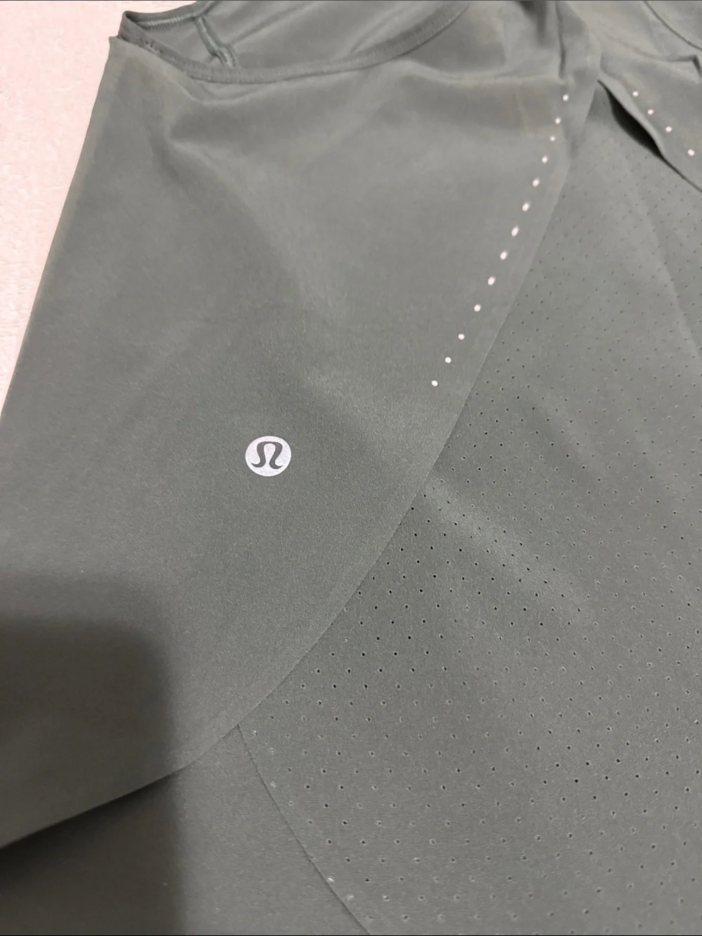 lululemon athletica Swift Ventilated Racerback run tank Dark green 2